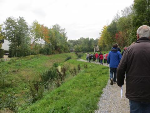 nieuwe wandeling Brusselse Oostrand