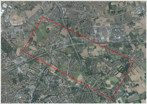 woluweveld vuilbeekkleinemaalbeek luchtfoto